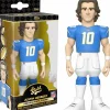 Designer Vinyl>NFL Football - Justin Herbert Los Angeles Chargers 5” Gold Premium Vinyl Figure