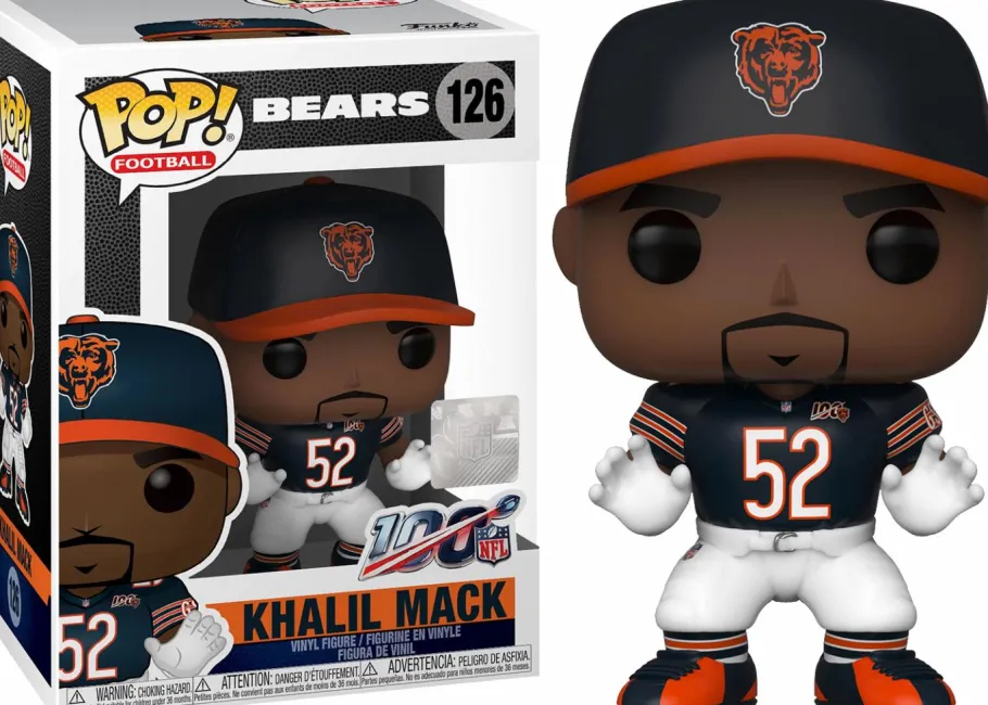 Standard Pop!>NFL Football - Khalil Mack Chicago Bears Pop! Vinyl Figure