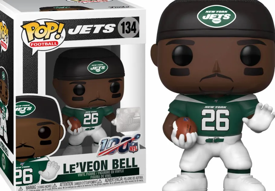 Standard Pop!>NFL Football - Le'Veon Bell New York Jets Pop! Vinyl Figure