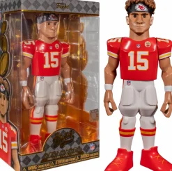 Designer Vinyl>NFL Football - Patrick Mahomes Kansas City Chiefs 12" Gold Premium Vinyl Figure