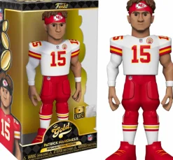 Designer Vinyl>NFL Football - Patrick Mahomes Kansas City Chiefs 12" Gold Premium Vinyl Figure
