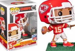 Standard Pop!>NFL Football - Patrick Mahomes Kansas City Chiefs with Helmet Pop! Vinyl Figure