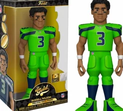 Designer Vinyl>NFL Football - Russell Wilson Seattle Seahawks 12" Gold Premium Vinyl Figure