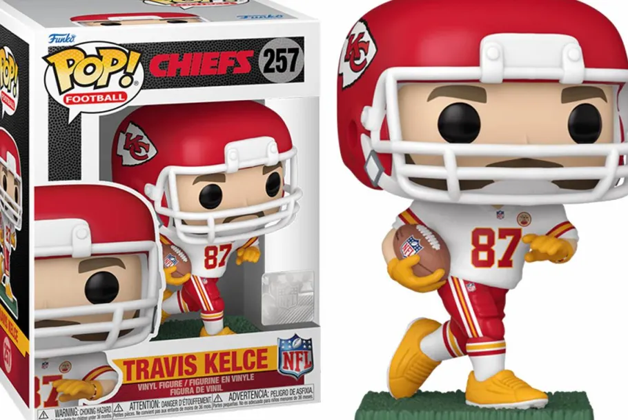 Standard Pop!>NFL Football - Travis Kelce Chiefs Pop! Vinyl Figure
