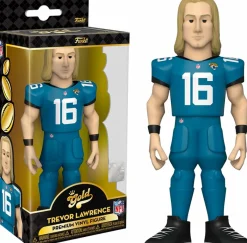 Designer Vinyl>NFL Football NFL: Football - Trevor Lawrence Jacksonville Jaguars 5" Gold Premium Vinyl Figure