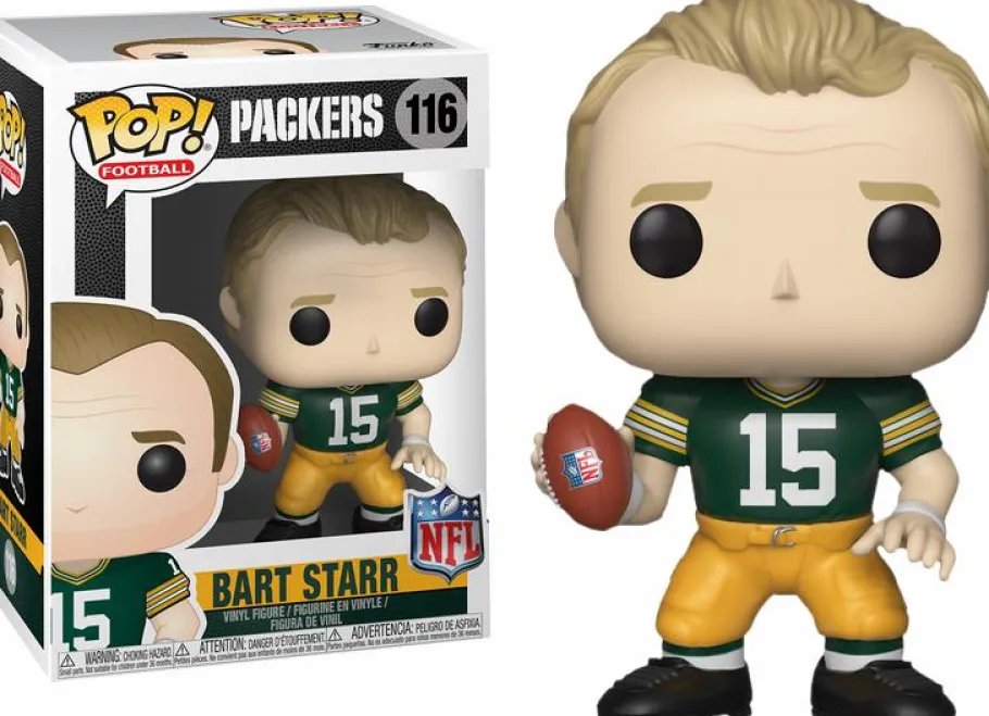 Standard Pop!>NFL Football NFL Legends - Bart Starr Green Bay Packers Legends Pop! Vinyl Figure