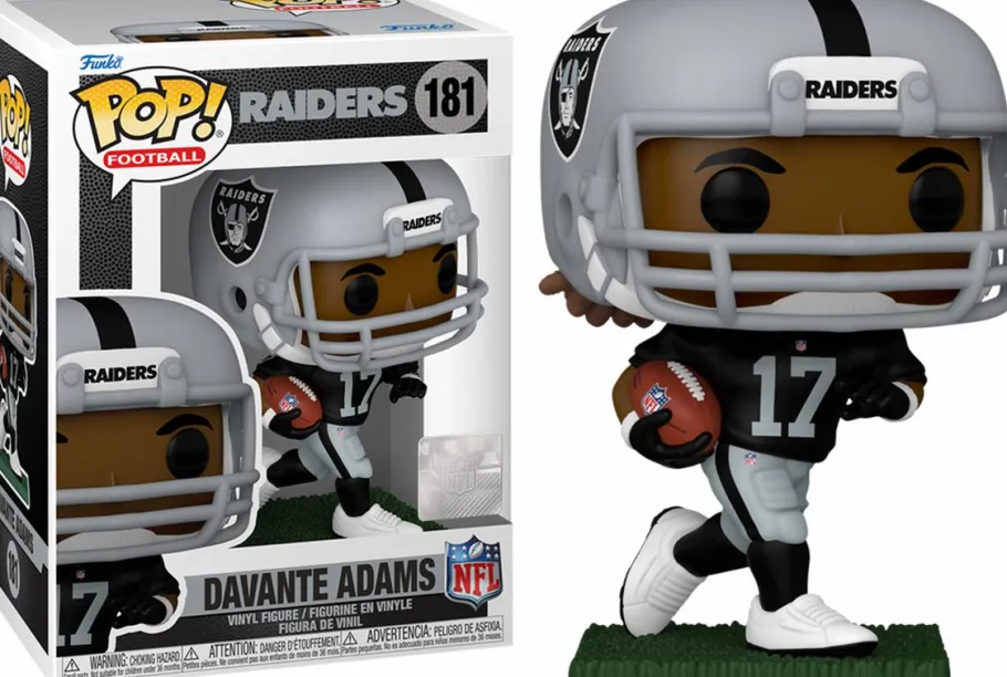 Standard Pop!>NFL Football NFL: Raiders - Davante Adams Pop! Vinyl Figure