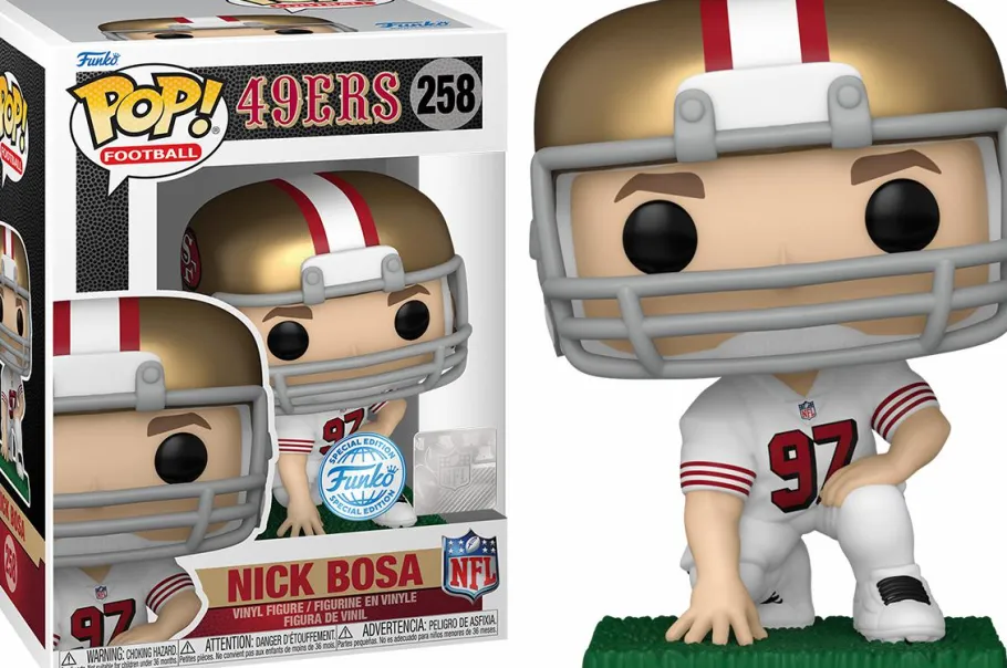 Standard Pop!>NFL Football NFL: San Francisco 49ers - Nick Bosa Pop! Vinyl Figure