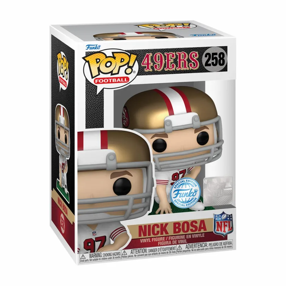 Standard Pop!>NFL Football NFL: San Francisco 49ers - Nick Bosa Pop! Vinyl Figure