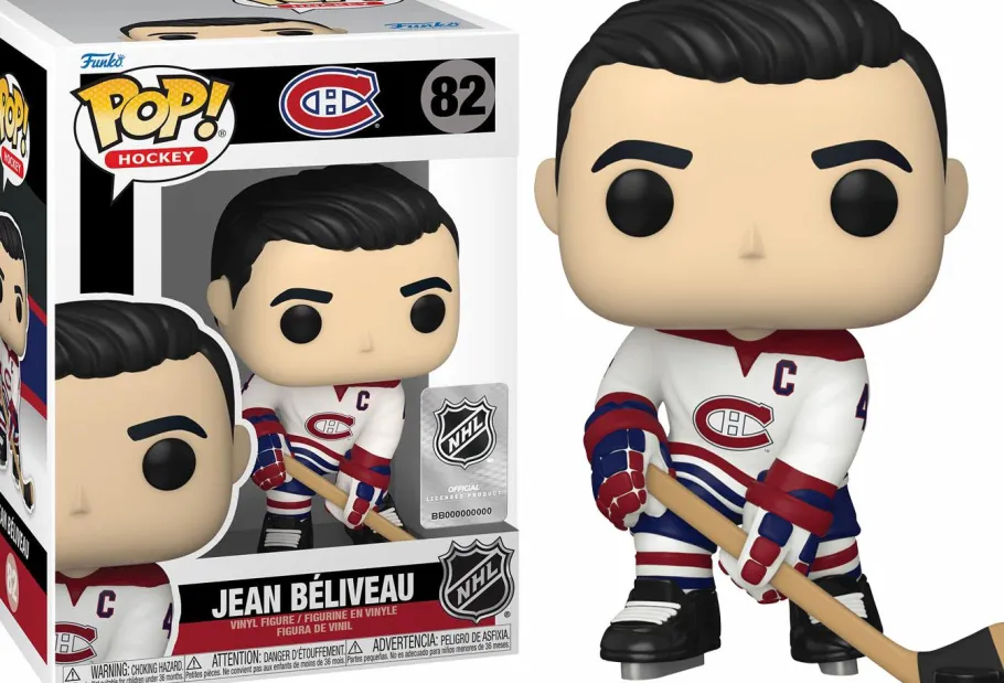 Standard Pop!>NHL Hockey - Jean Believeau Montreal Canadiens Pop! Vinyl Figure