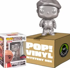 Collector & Mystery Boxes>Notorious B.I.G. - with Champagne Platinum Metallic (Includes Notorious & 3 Mystery Exclusive Pop! Vinyl Figures)