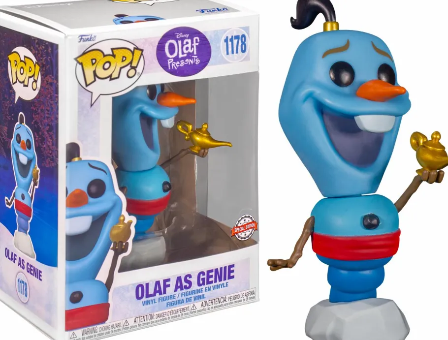 Standard Pop!>Olaf Presents : Aladdin - Olaf as Genie Pop! Vinyl Figure