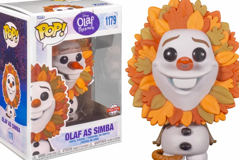 Standard Pop!>Olaf Presents : The Lion King - Olaf as Simba Pop! Vinyl Figure