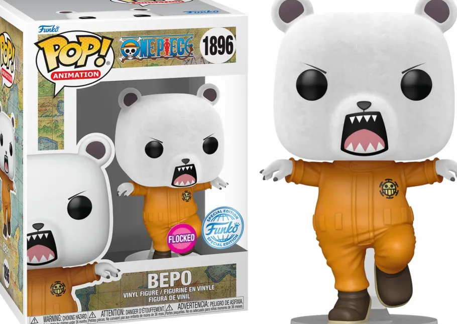Standard Pop!>One Piece - Bepo (Flocked) Pop! Vinyl Figure