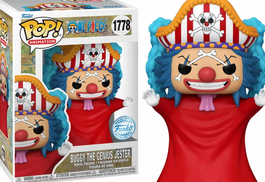 Standard Pop!>One Piece - Buggy the Genius Jester Pop! Vinyl Figure