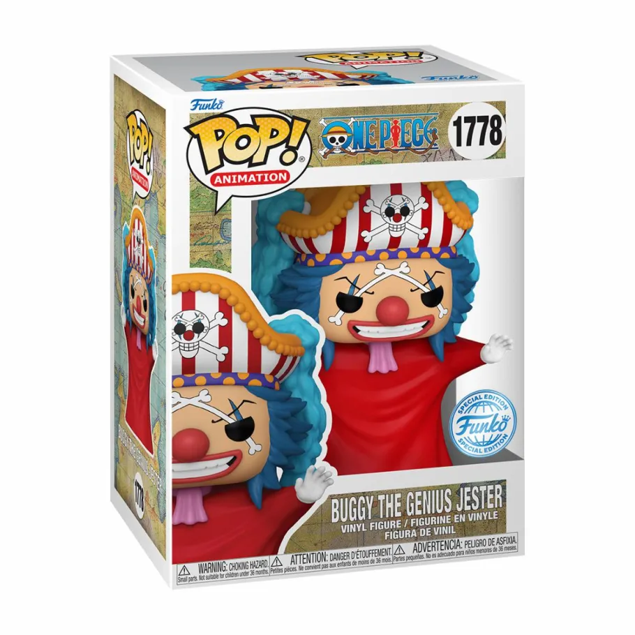 Standard Pop!>One Piece - Buggy the Genius Jester Pop! Vinyl Figure