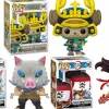 Pop! Bundles>One Piece & Demon Slayer Pop! Vinyl 3-Shot - Armored Chopper, Tanjuro & Inosuke Pop! Vinyl Bundle