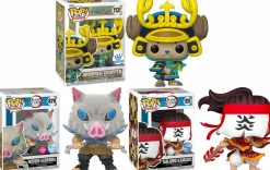 Pop! Bundles>One Piece & Demon Slayer Pop! Vinyl 3-Shot - Armored Chopper, Tanjuro & Inosuke Pop! Vinyl Bundle