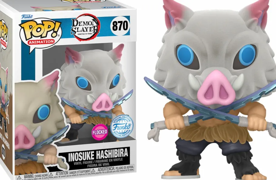 Pop! Bundles>One Piece & Demon Slayer Pop! Vinyl 3-Shot - Armored Chopper, Tanjuro & Inosuke Pop! Vinyl Bundle