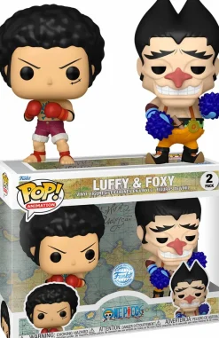 Pop! Bundles>One Piece - Luffy & Foxy Pop! Vinyl Figure 2-Pack