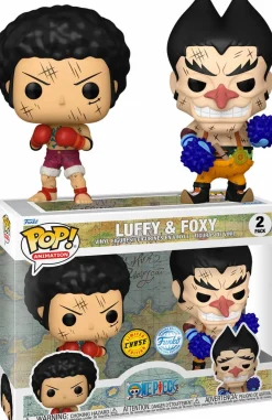 Pop! Bundles>One Piece - Luffy & Foxy Pop! Vinyl Figure 2-Pack