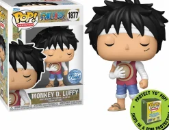 Pop! Chases, Vault, Limited Editions, Ppp Items>One Piece - Monkey D. Luffy (Marineford Memorial) Pop! Vinyl Figure in Acrylic Pop! Protector (Popcultcha Exclusive)