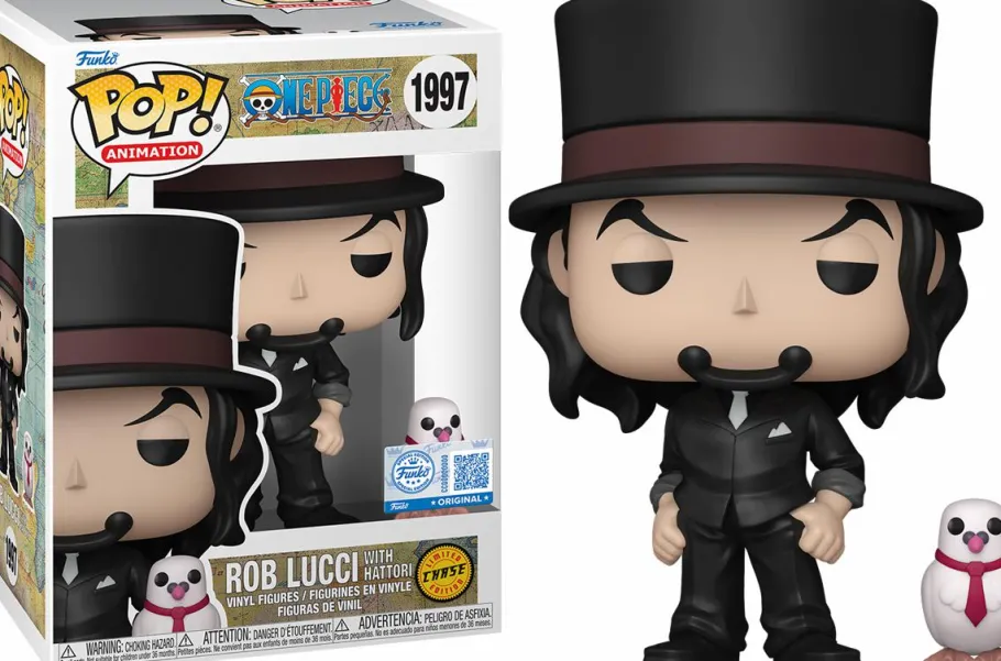 Standard Pop!>One Piece - Rob Lucci with Hattori Pop! Vinyl Figure