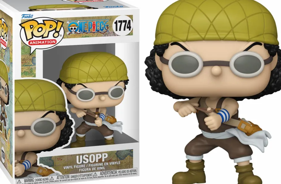 Standard Pop!>One Piece - Usopp with Rubber Band Pop! Vinyl Figure