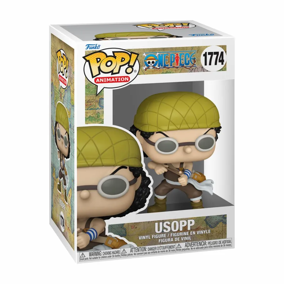 Standard Pop!>One Piece - Usopp with Rubber Band Pop! Vinyl Figure