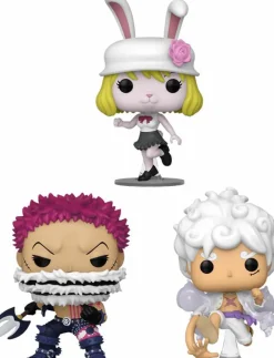 Standard Pop!>One Piece - Whole Cake Island with Gear 5 Pop! Vinyl Bundle (Set of 3)