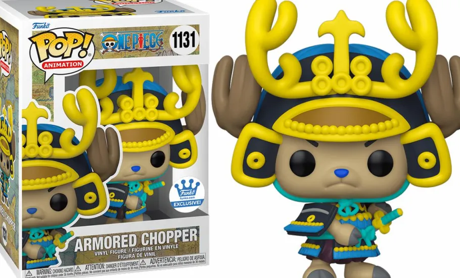 Pop! Bundles>One Piece Pop! Vinyl 2-Shot - Armored Chopper & Chopperemon Flocked Pop! Vinyl Bundle