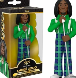 Designer Vinyl>OutKast - Andre 3000 Hey Ya 5” Gold Premium Vinyl Figure