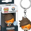 Pop! Keychains>Overwatch 2 - Tracer Pocket Pop! Vinyl Keychain