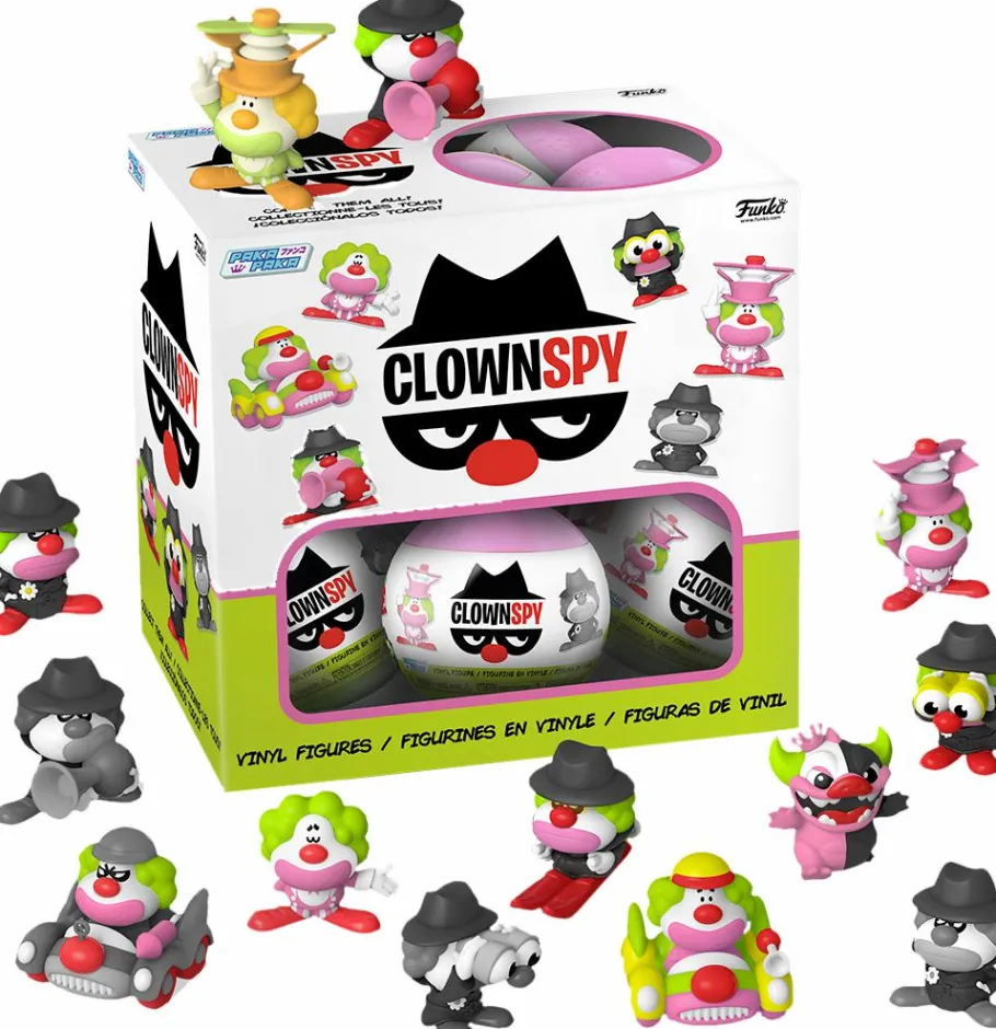 Blind Box>Paka Paka - Spy Clowns Blind Box Vinyl Figure (Single Unit)