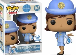 Standard Pop!>Pan Am - Stewardess with White Bag Pop! Vinyl Figure (Funko / Popcultcha Exclusive)