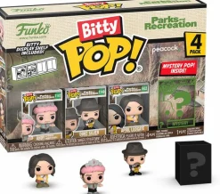 Collector & Mystery Boxes>Parks & Recreation - Andy, Duke, April & Mystery Bitty Pop! Vinyl Figure 4-Pack
