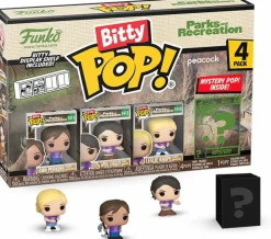 Collector & Mystery Boxes>Funko Original Parks & Recreation - Ann, Leslie, April (Goddess) & Mystery Bitty Pop! Vinyl Figure 4-Pack