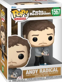 Standard Pop!>Parks & Recreation Parks and Recreation - Andy Radical 15th Anniversary Pop! Vinyl Figure