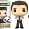 Standard Pop!>Parks & Recreation Parks and Recreation - Chris Traeger with Champion 15th Anniversary Pop! Vinyl Figure