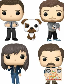 Pop! Bundles>Parks & Recreation Parks and Recreation - Flu Season 15th Anniversary Pop! Vinyl Bundle (Set of 4)