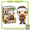 Pop! Chases, Vault, Limited Editions, Ppp Items>Parks & Recreation Parks and Recreation - Hunter Ron Pop! Vinyl Figure in Acrylic Pop! Protector (Chase Variant)