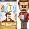 Designer Vinyl>Parks & Recreation Parks and Recreation - Ron Swanson SODA Vinyl Figure in Collector Can (International Edition)