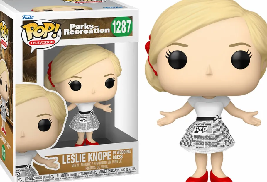 Standard Pop!>Parks & Recreation Parks and Recreation: 15th Anniversary - Leslie Knope in Wedding Dress Pop! Vinyl Figure