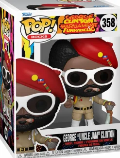 Standard Pop!>Parliament-Funkadelic Parliament - Funkadelic - George "Uncle Jam" Clinton Pop! Vinyl Figure
