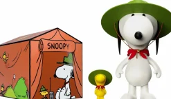 Designer Vinyl>Peanuts - Beagle Scout Snoopy & Woodstock Supersize 13" Vinyl Figure 2-Pack