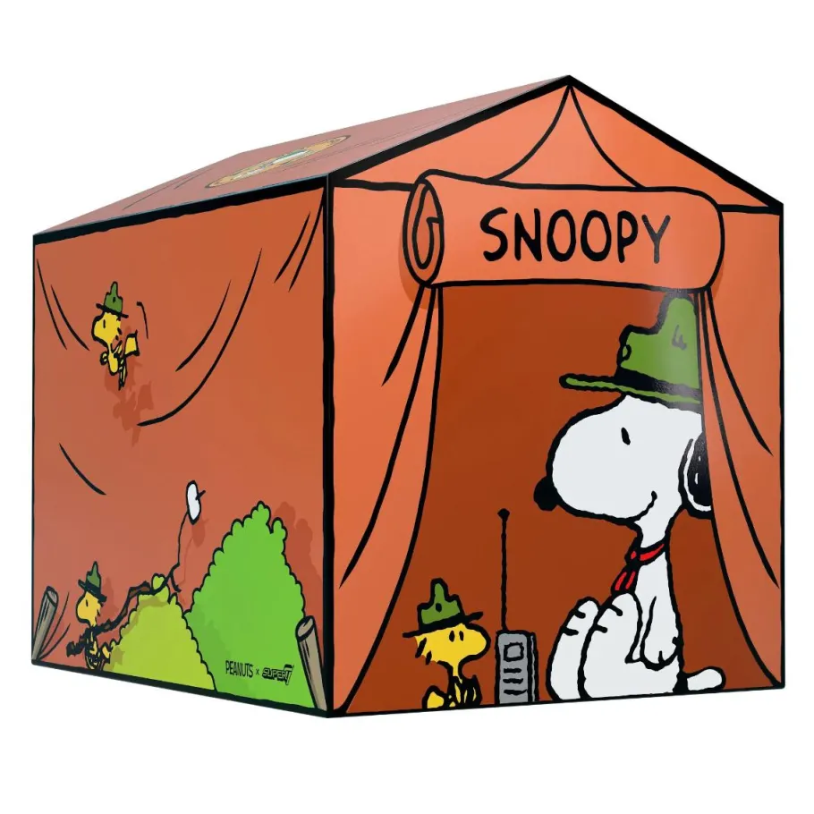 Designer Vinyl>Peanuts - Beagle Scout Snoopy & Woodstock Supersize 13" Vinyl Figure 2-Pack