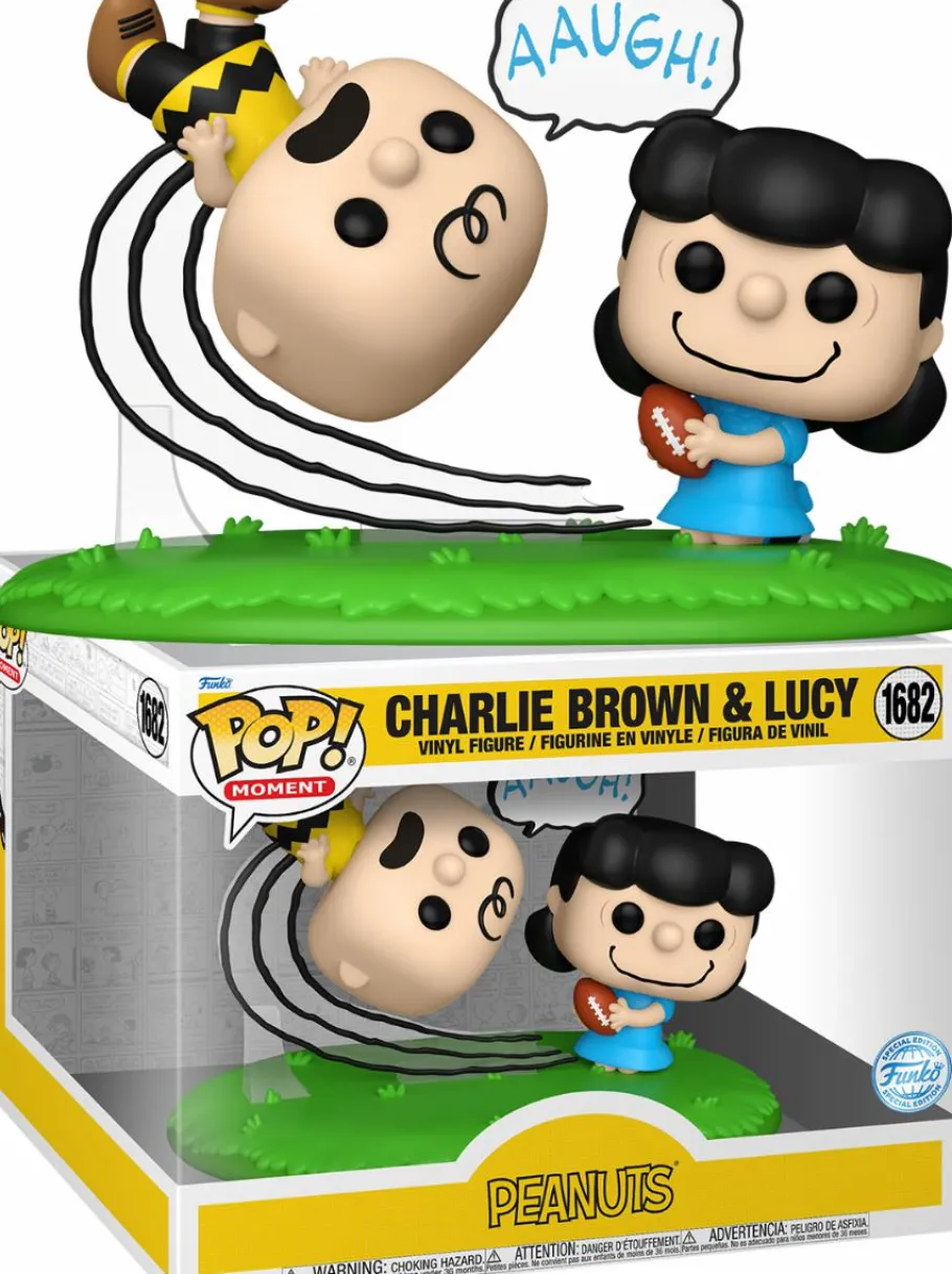 Pop! Moments>Peanuts - Charlie Brown & Lucy Pop! Moment Vinyl Figure