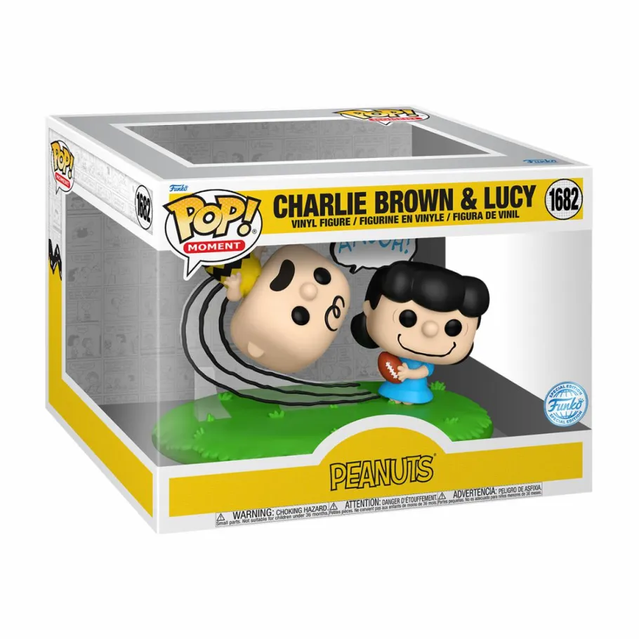 Pop! Moments>Peanuts - Charlie Brown & Lucy Pop! Moment Vinyl Figure