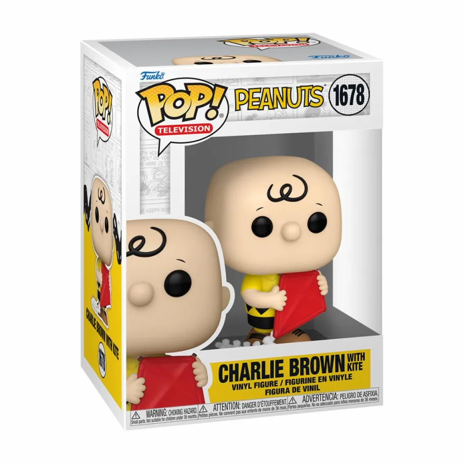 Standard Pop!>Peanuts - Charlie Brown with Kite Pop! Vinyl Figure