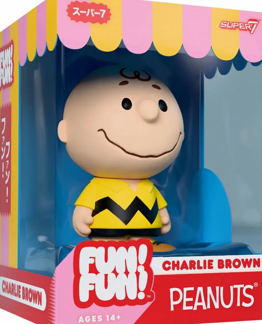 Designer Vinyl>Peanuts - Charlie Brown (Yellow Shirt) FUN! FUN! 5" Vinyl Figure (Wave 1)